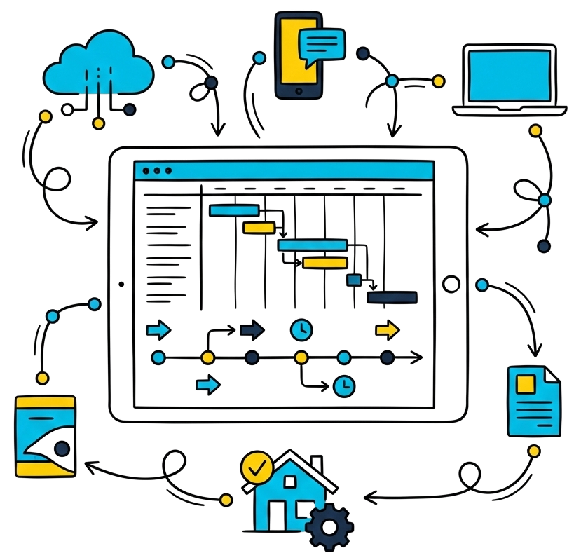 Suivi de chantier en temps réel